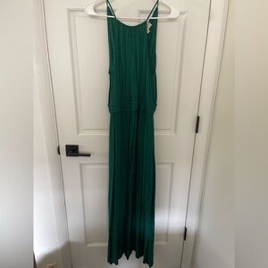 Halter style maxi dress
